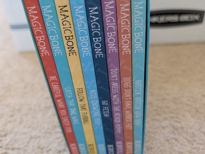 The Magic Bone Collection by Krulik - 8 Book Set with Bookmark - Children's Fiction