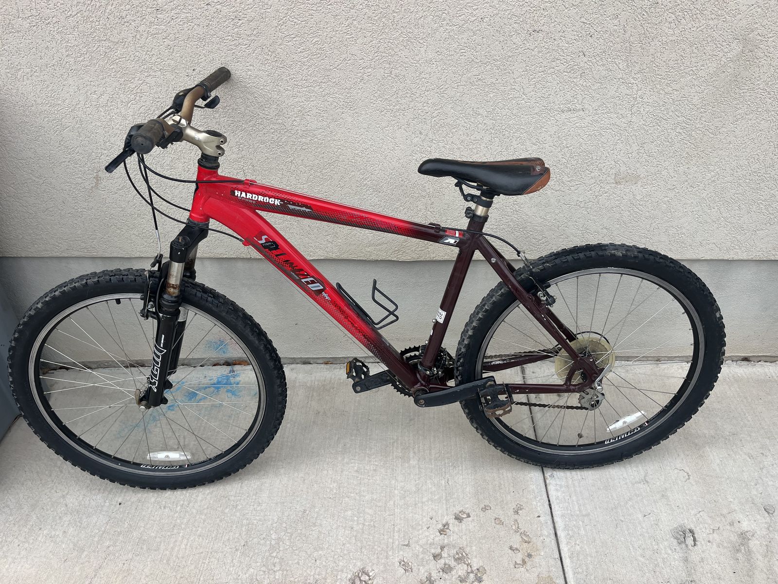 Red specialized, Hard Rock Mountain Bike, 21 Speed