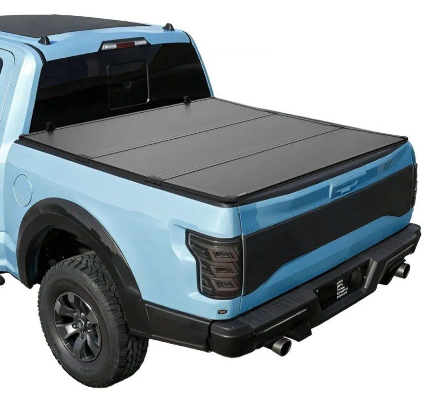 Vevor 2016-2025 Toyota Tacoma 5' Hard Tri-Fold Truck Bed Tonneau Cover