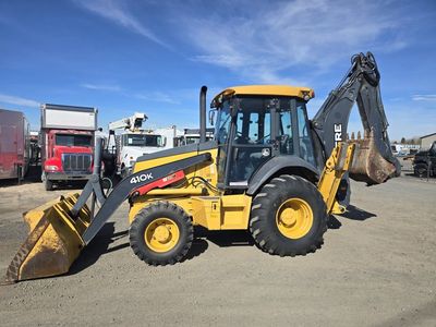 2014 John Deere 410K 4wd Extendahoe Backhoe 3,300h
