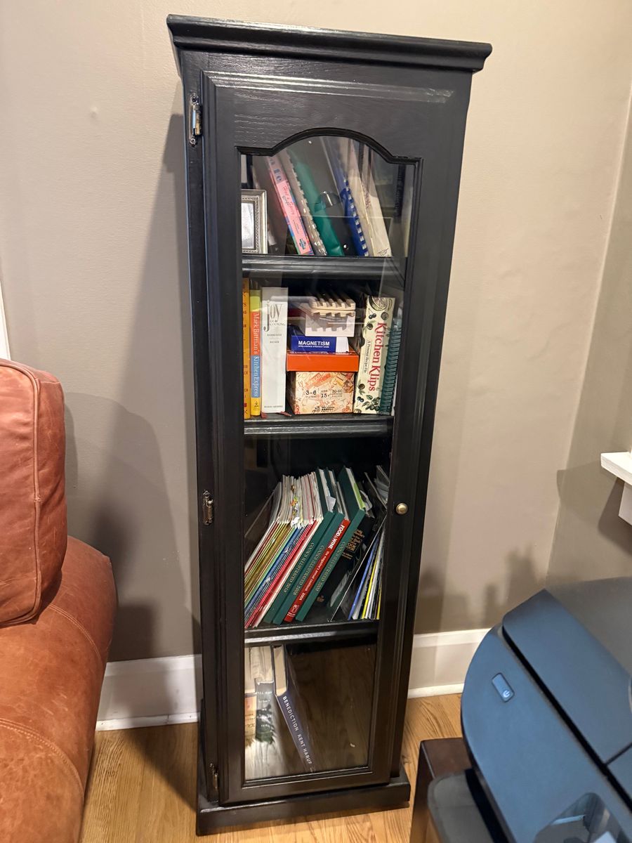 Bookcase with Glass Door