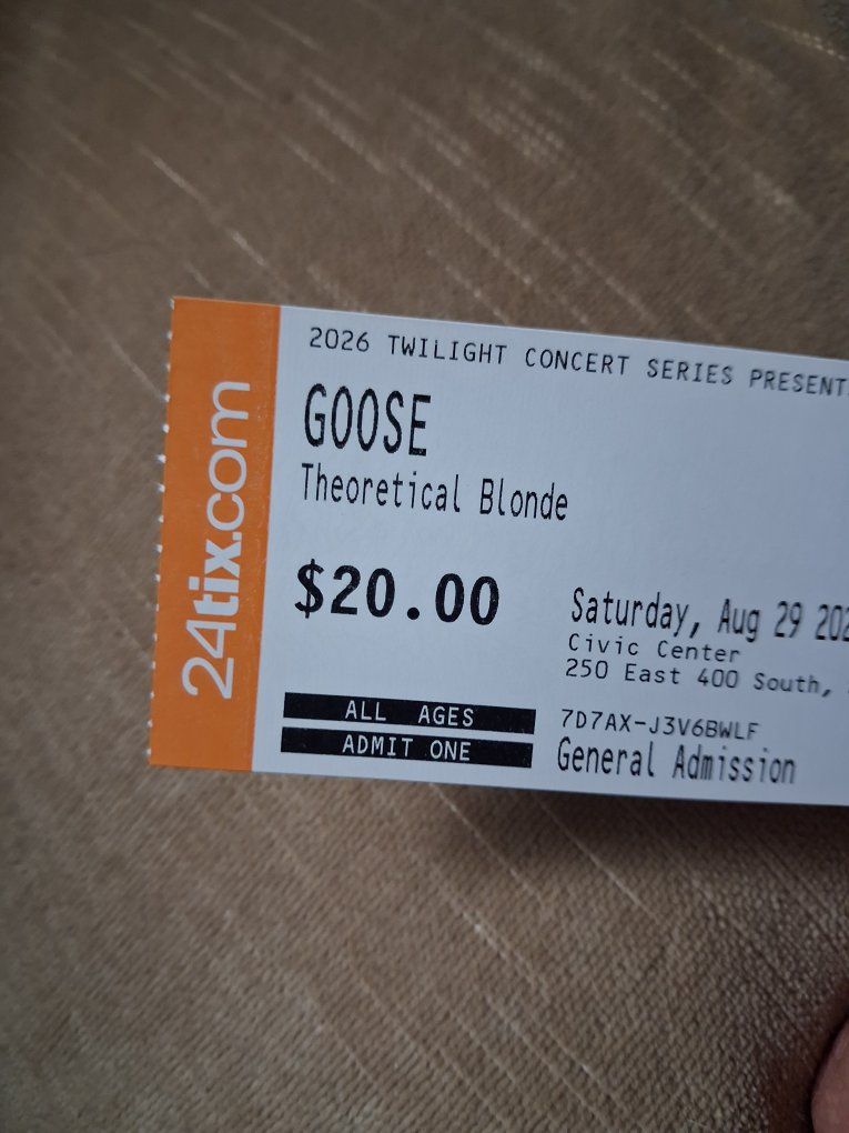 Goose tickets