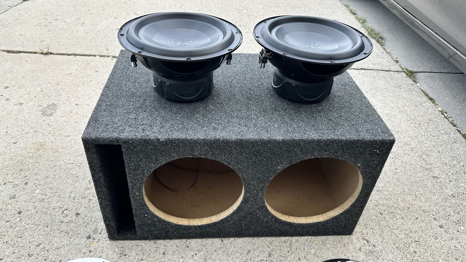 10” Interfire Subwoofers With Ported Enclosure