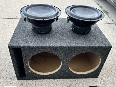 10” Interfire Subwoofers With Ported Enclosure
