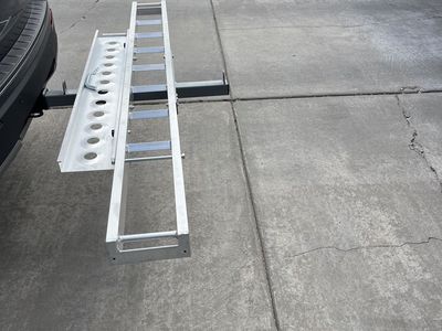 Black Widow Aluminum Motorcycle Carrier