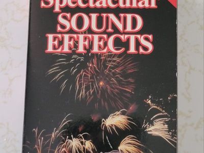 150 Spectacular Sound Effects 2 Cassettes Vol 1 & 2 Tape Box Set TP4-5420