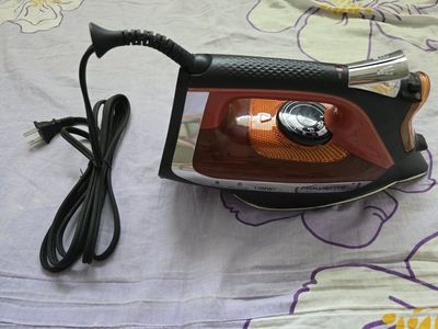 new Rowenta DW2170 Access Steam Iron - 1700W, Black/orange