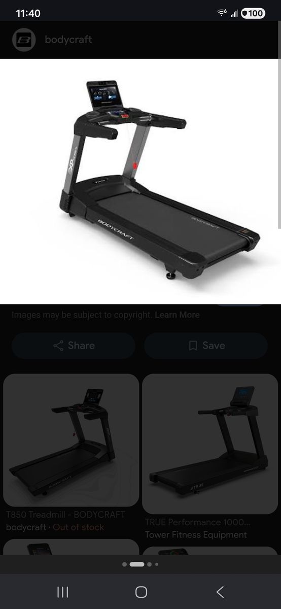 In search of a Treadmill