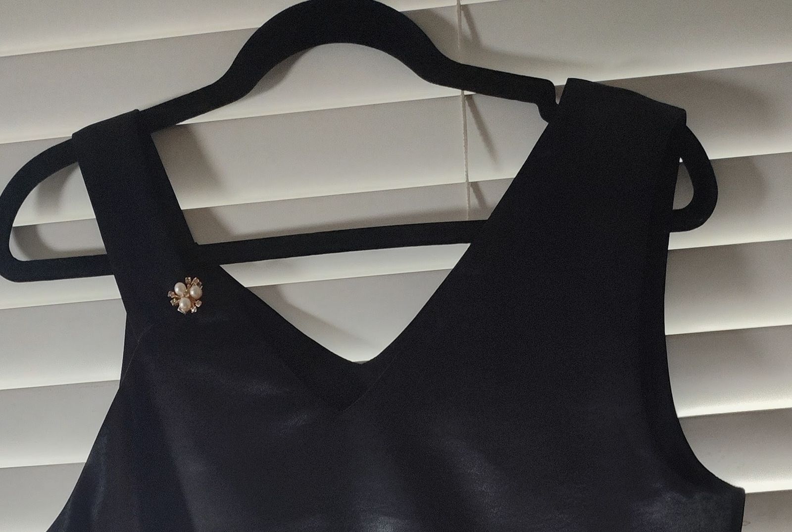 Silk Black Blouse
