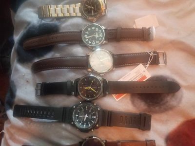 Lot of 8 Assorted Wristwatches - Various Styles and Bands
