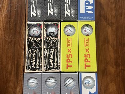 Brand New Taylormade TP5x Golf Balls
