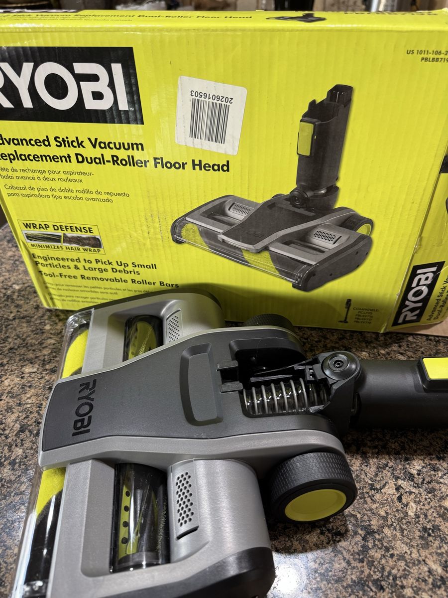 Ryobi Stick vac Replacement Dual Floor Head