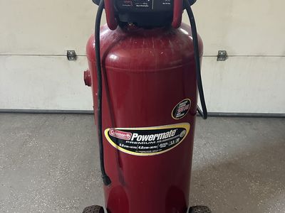 Coleman Powermate Air Compressor 30 Gallon 1.5 HP 155 PSI