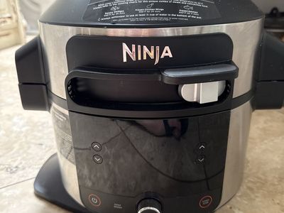 Ninja Foodi SmartLid Multi-Cooker Stainless Steel & Black Pressure Cooker Air Fryer