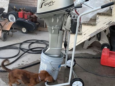 Honda 8HP Outboard Motor 4-Stroke - Runs Great!
