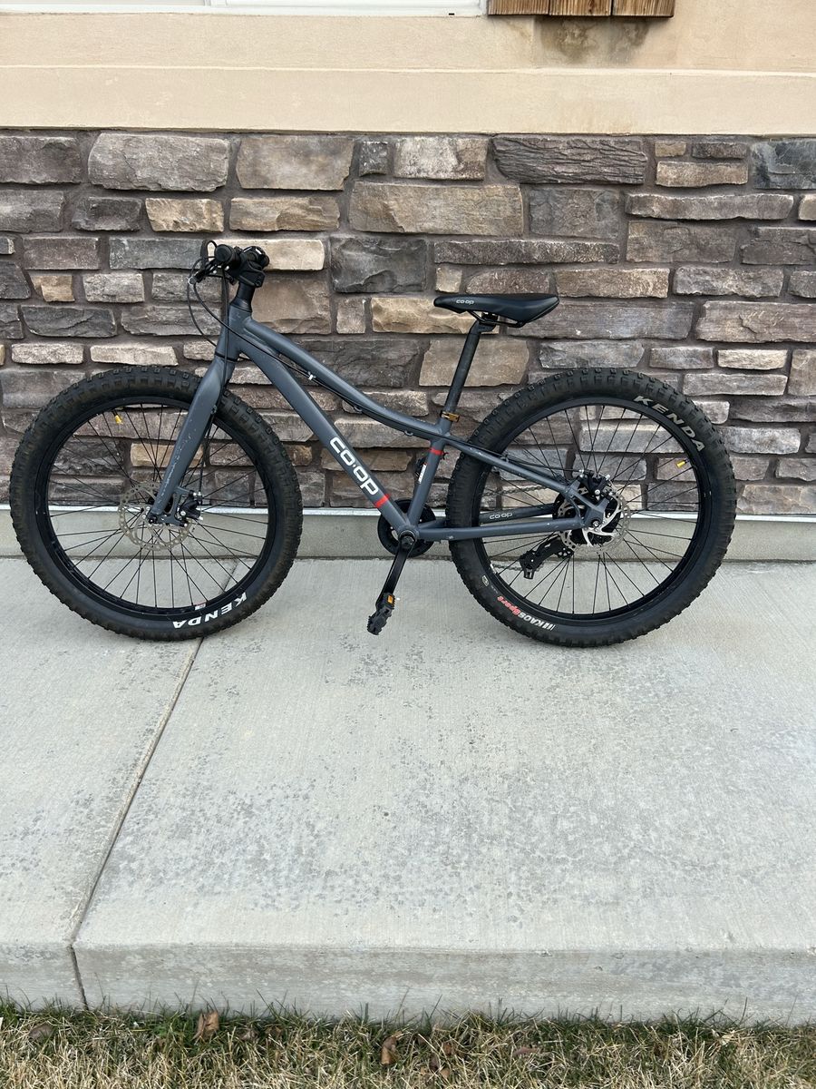 Rev 24 rei coop bike. kids 24 inch tire bike.