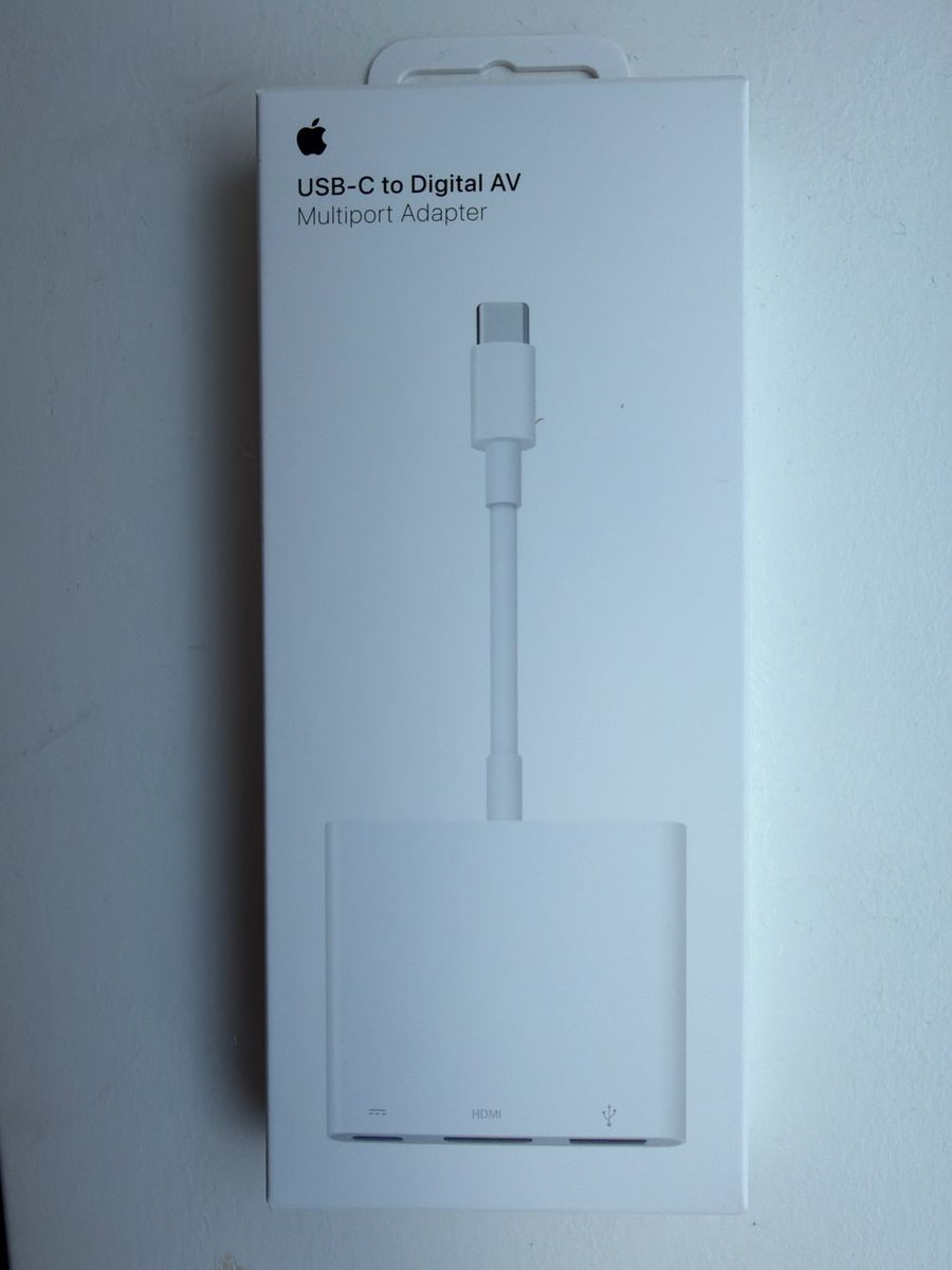 Apple USB-C to Digital AV Multiport Adapter - HDMI, USB-A, USB-C