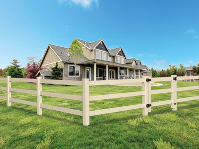 Vinyl Fence-CLEARANCE