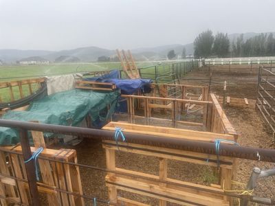 Lots of big pallets