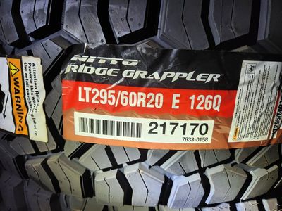 295/60r20 nitto ridge grappler