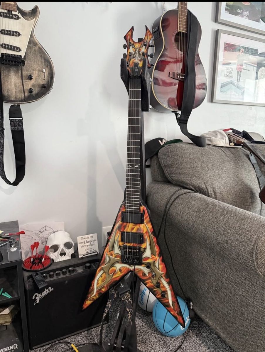 Rare KKV Flame Kerry King Signature Special
