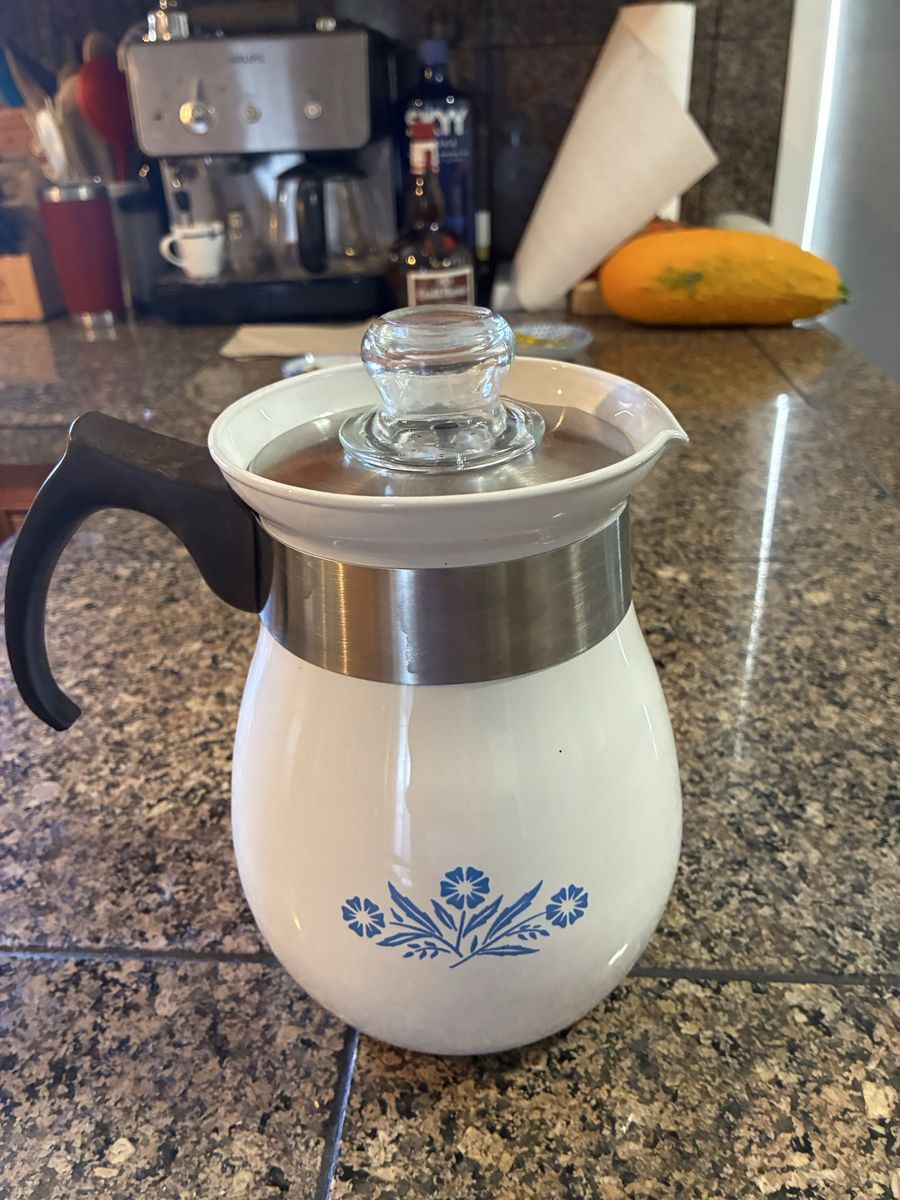 Corningware P-166 Vintage Coffee Percolator 