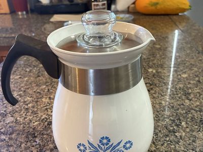 Corningware P-166 Vintage Coffee Percolator