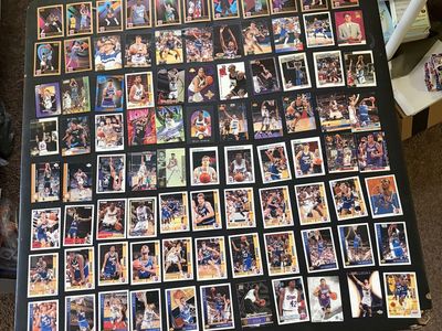 125+ Sacramento Kings NBA Basketball Trading Card Lot - Various Years & Brands - NO DUPLICATES