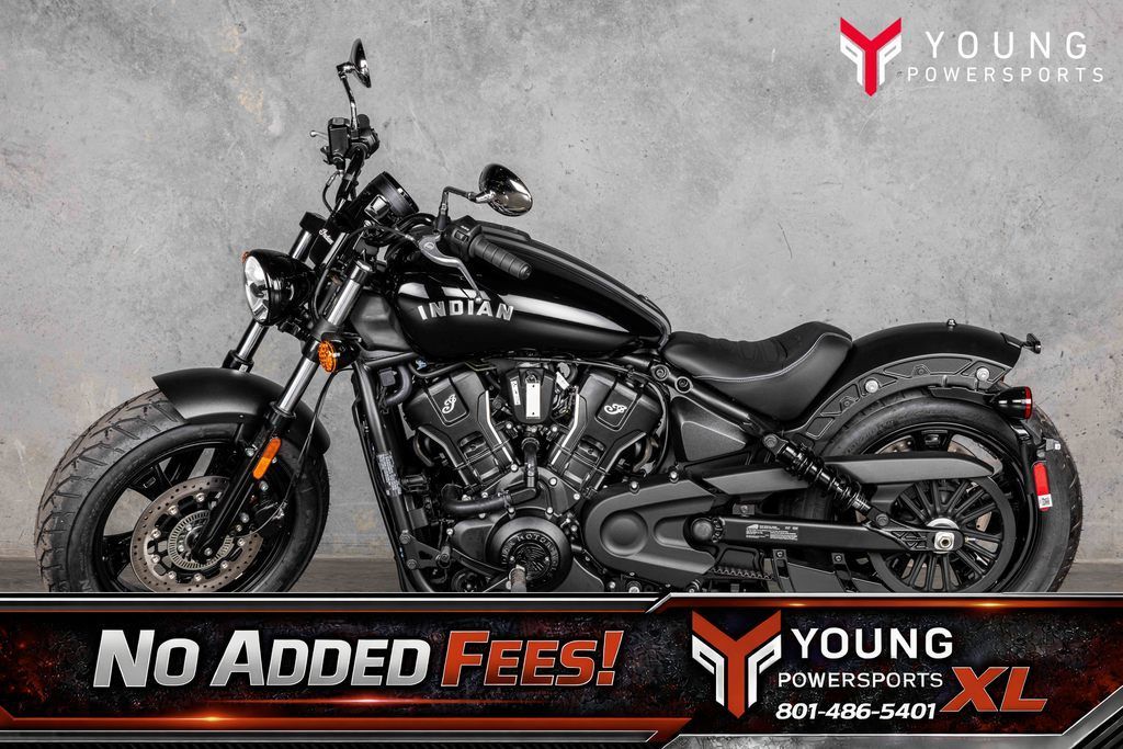 2025 Indian Motorcycle® Scout® Sixty Bobber Black Metallic