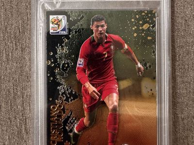 2010 Panini World Cup Cristiano Ronaldo So Africa #162 PSA 9 Portugal