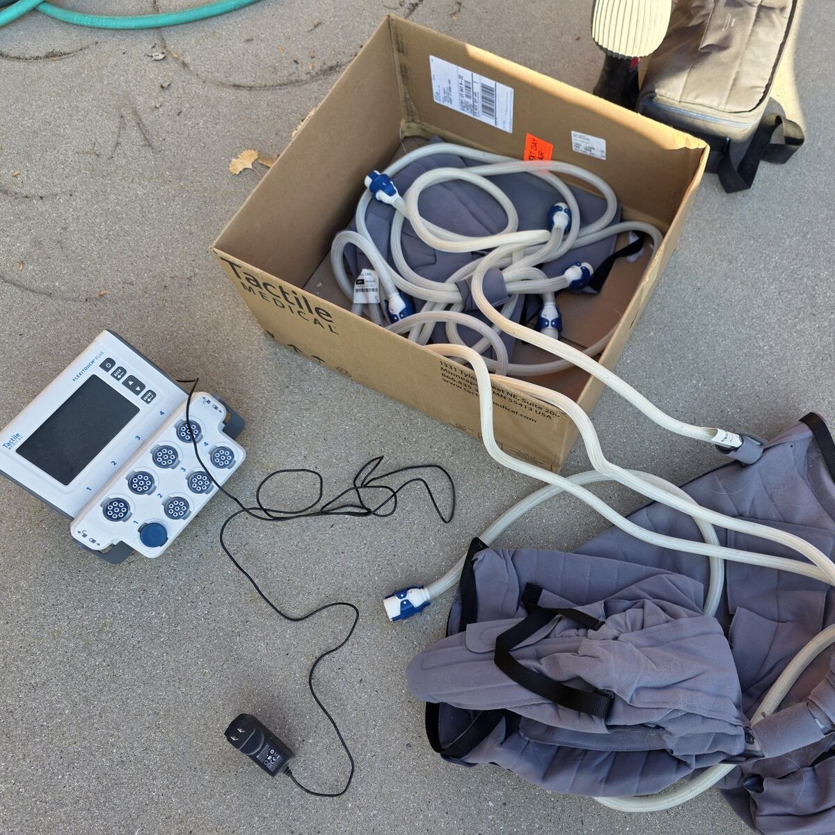 Compression Therapy Recovery System w/ Leg Sleeves