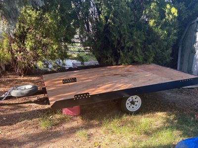 FlatBed Tilt Trailer 8 x 10