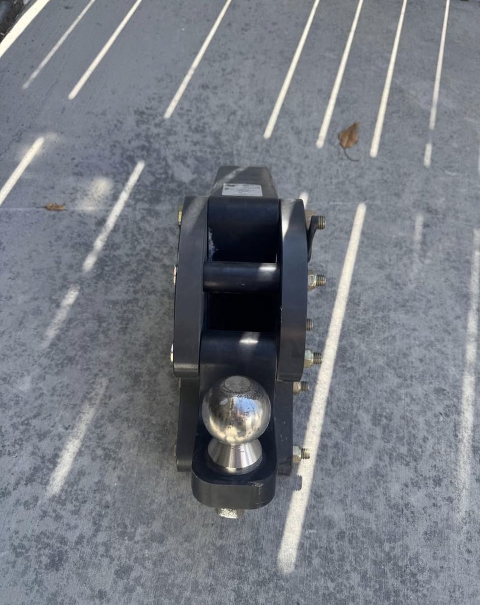 Rhino USA Heavy-Duty Adjustable Drop Trailer Hitch with 2 5/16 Ball