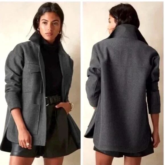 Banana Republic Women's Shirt Jacket 1805901 #101642