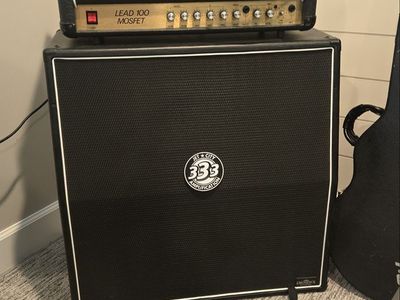 Marshall amp and Jet City Cab