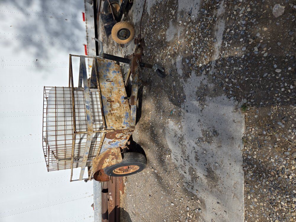 small trailer with jack all steel