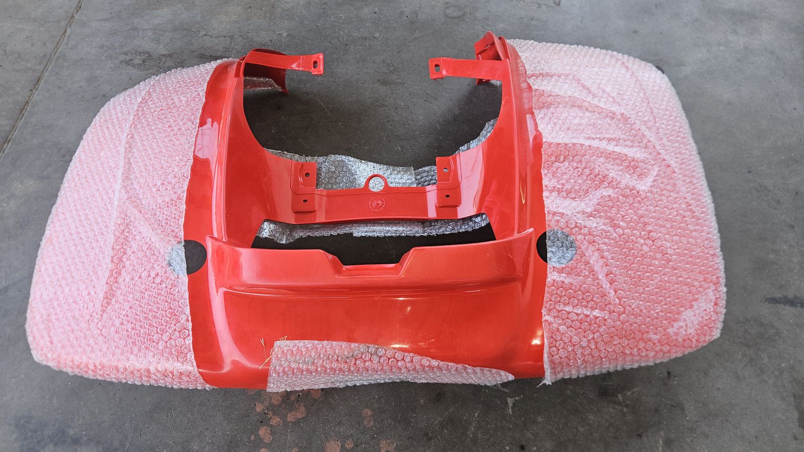 OEM Pure Polaris ATV Rear Cab Fender Plastic Indy Red Part 5432117-293