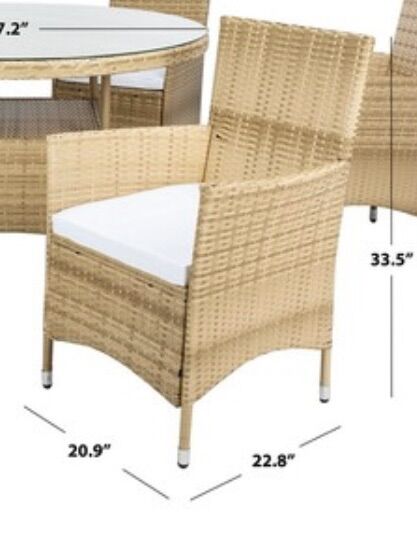 3 Patio Chairs