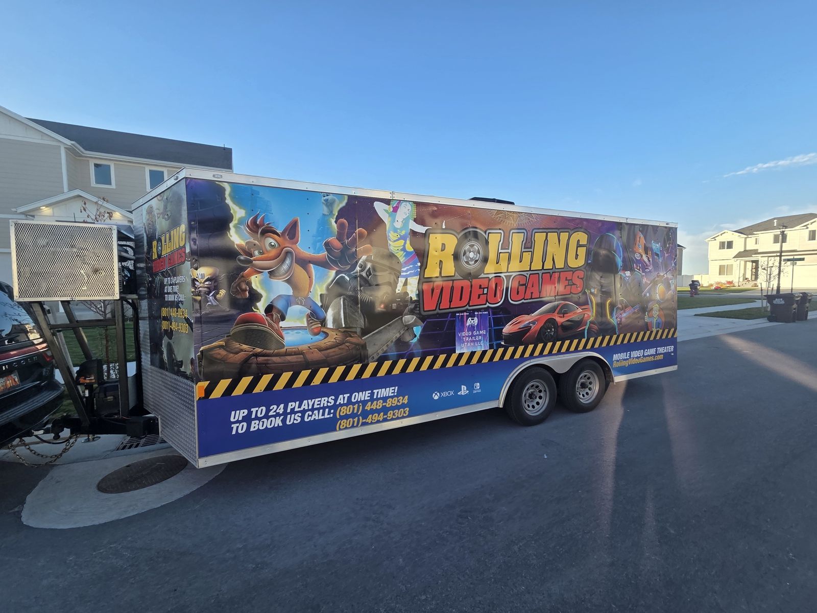 Video Game Trailer Business: 50% Ownership - Established Mobile Gaming Experience for Events
