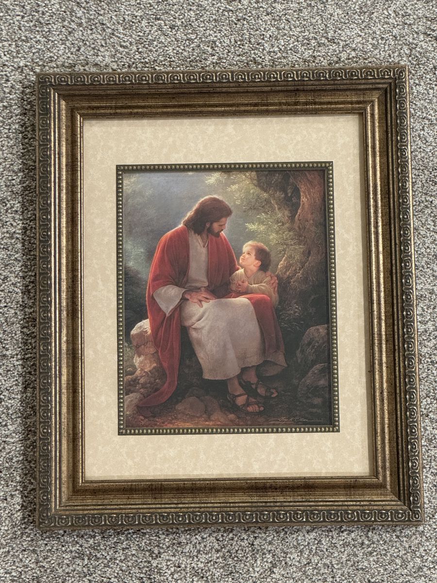 Greg Olsen "In His Light" Framed Art Print