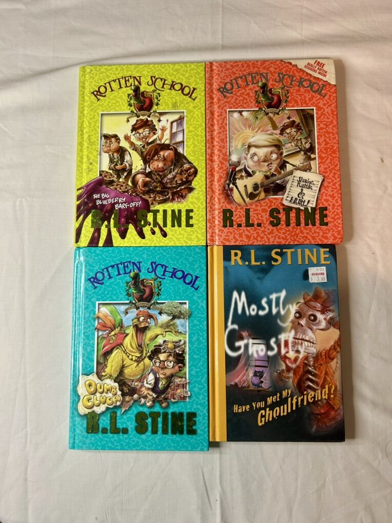 RL Stine - Rotten School and Mostly Ghostly