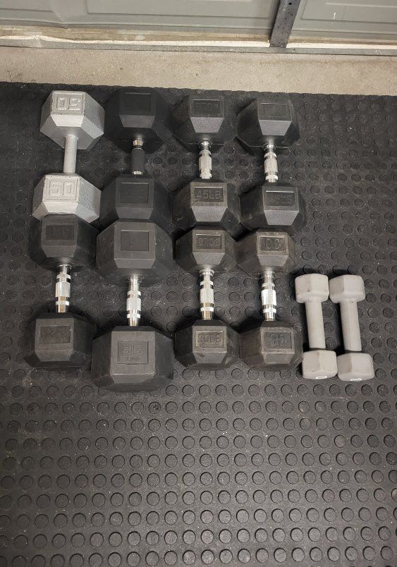 Dumbbells 340 pounds
