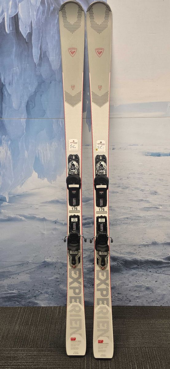 Used Rossignol EXP 76 176cm Skis w/ Express 10 GW Bindings