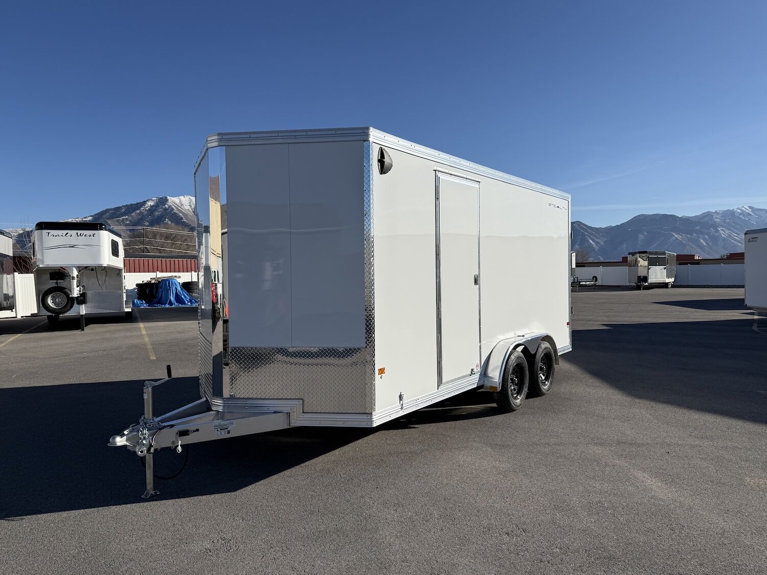 2026 Alcom Stealth 7.4x16 TRUE 7' INTERIOR WIDTH