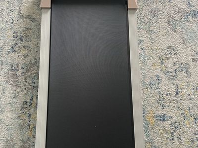 DeerRun Q2 Urban Smart Walking Pad Treadmill - Rose Gold - Under-Desk, 7% Incline, Portable