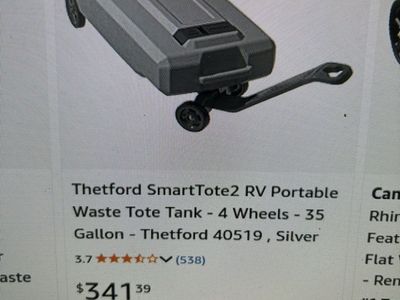 Thetford SmartTote 2 RV portable waste tank