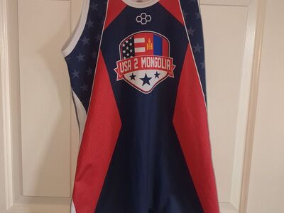 Rudis large men wrestling singlet