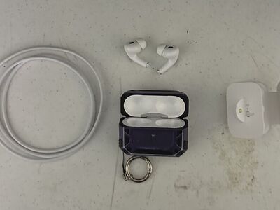 AirPods Pro 2nd Gen: w/ Hard Case, Charger
