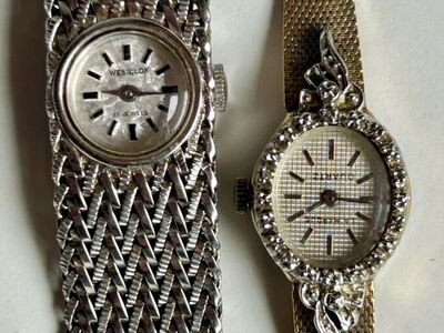 Vintage Womens Watches Fashion Jewelry Gold Silver