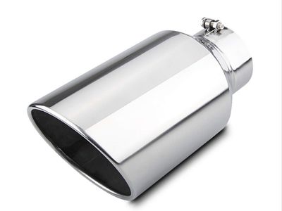 New Polished Exhaust Tip 5" Inlet 5" Outlet